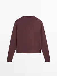 Cardigan boutons dorés