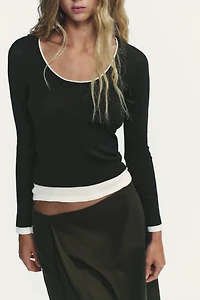 DOUBLE EFFECT T-SHIRT