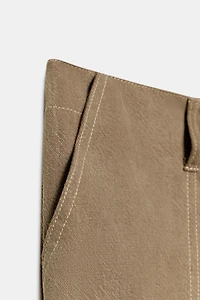 FLOWY GATHERED PANTS