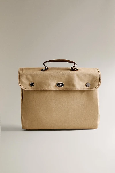 EXPANDABLE CANVAS BAG