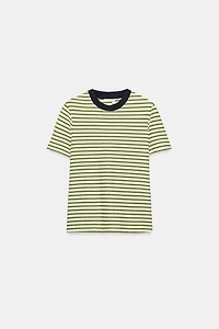 SHORT SLEEVE STRIPED T-SHIRT
