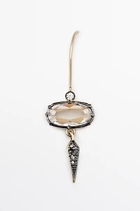 Antique-style earrings