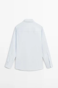 Chemise en popeline de coton