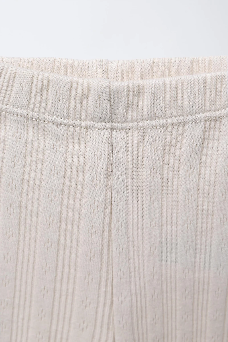 THREE-PACK RIBBED LEGGINGS
