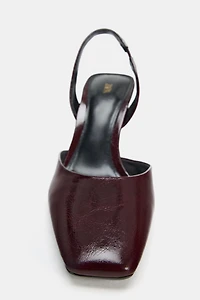 CHAUSSURES À TALONS BOUT CARRÉ