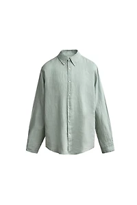 100% LINEN REGULAR FIT SHIRT