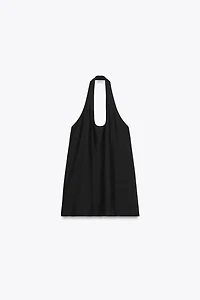 ZW COLLECTION FLOWY HALTER TOP