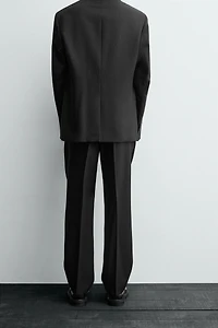 100% WOOL SUIT PANTS