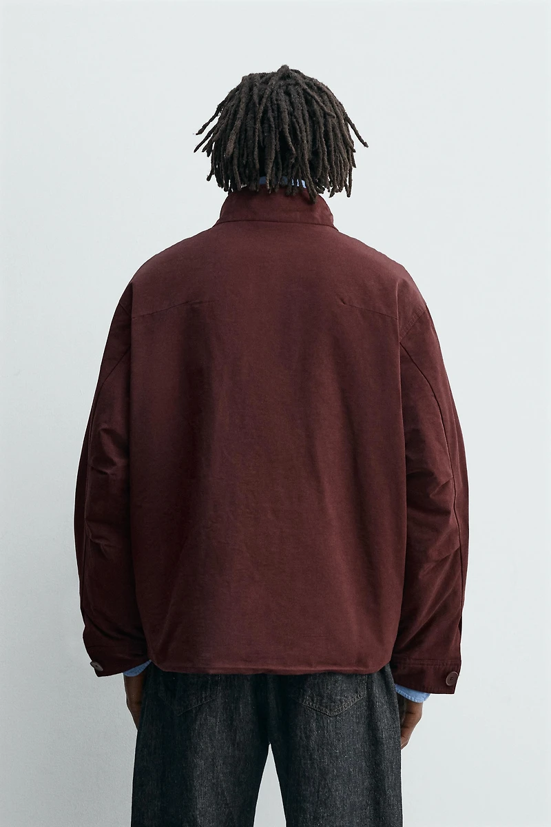 BOXY FIT POCKET JACKET
