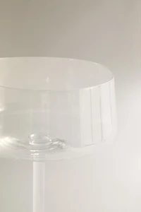 CRYSTALLINE SPARKLING WINE GLASS
