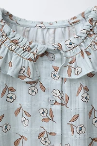 FLORAL PRINT BLOUSE