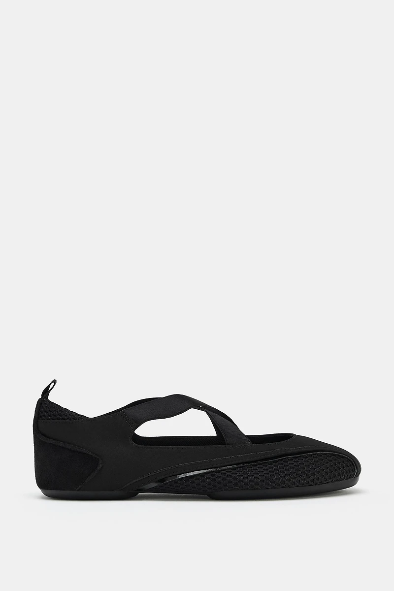 SPORTY BALLET FLATS