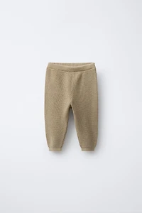 POCKET WAFFLE KNIT PANTS