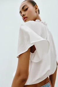 RUFFLED ROMANTIC BLOUSE