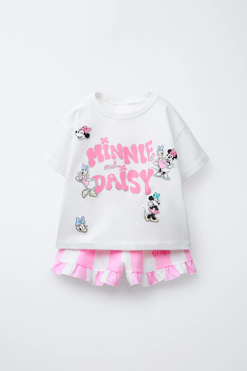 MINNIE MOUSE & DAISY © DISNEY T-SHIRT AND BERMUDA JOGGING SET
