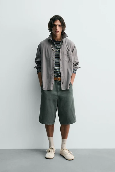 RELAXED FIT COTTON SHIRT