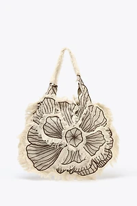 MAXI SHOPPER BRODERIES FLEUR