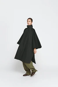 WOOL BLEND CAPE ZW COLLECTION LIMITED EDITION