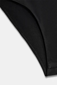 POLYAMIDE HALTER BODYSUIT
