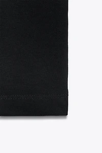 RUCHED MIDI DRESS