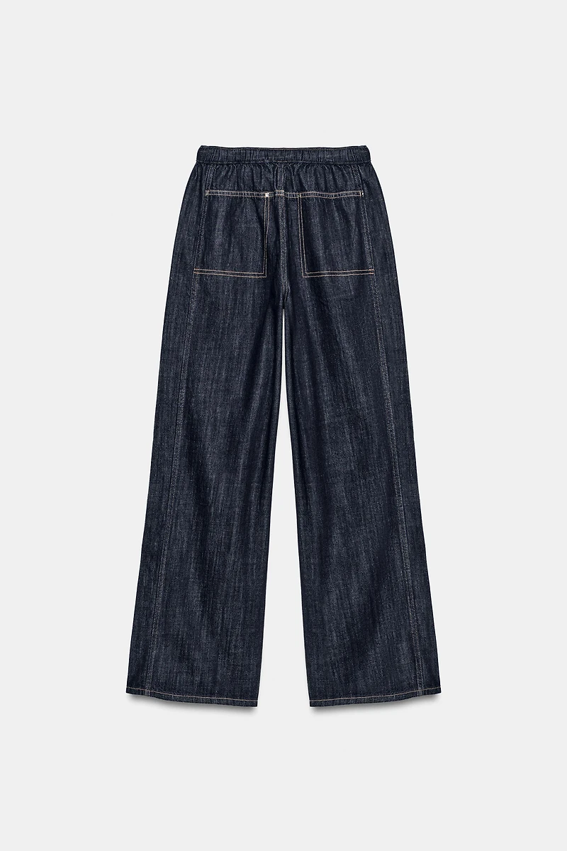 JEAN Z1975 JOGGER JAMBE LARGE TAILLE MOYENNE
