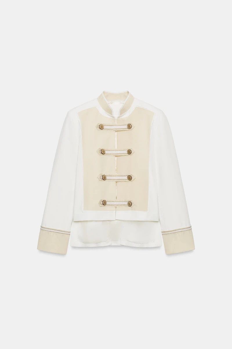 ZW COLLECTION JACKET WITH BUTTON DETAILS