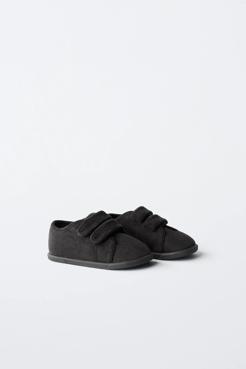 TENNIS EN VELOURS CÔTELÉ BAREFOOT