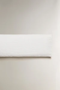 TEXTURED COTTON PILLOWCASE