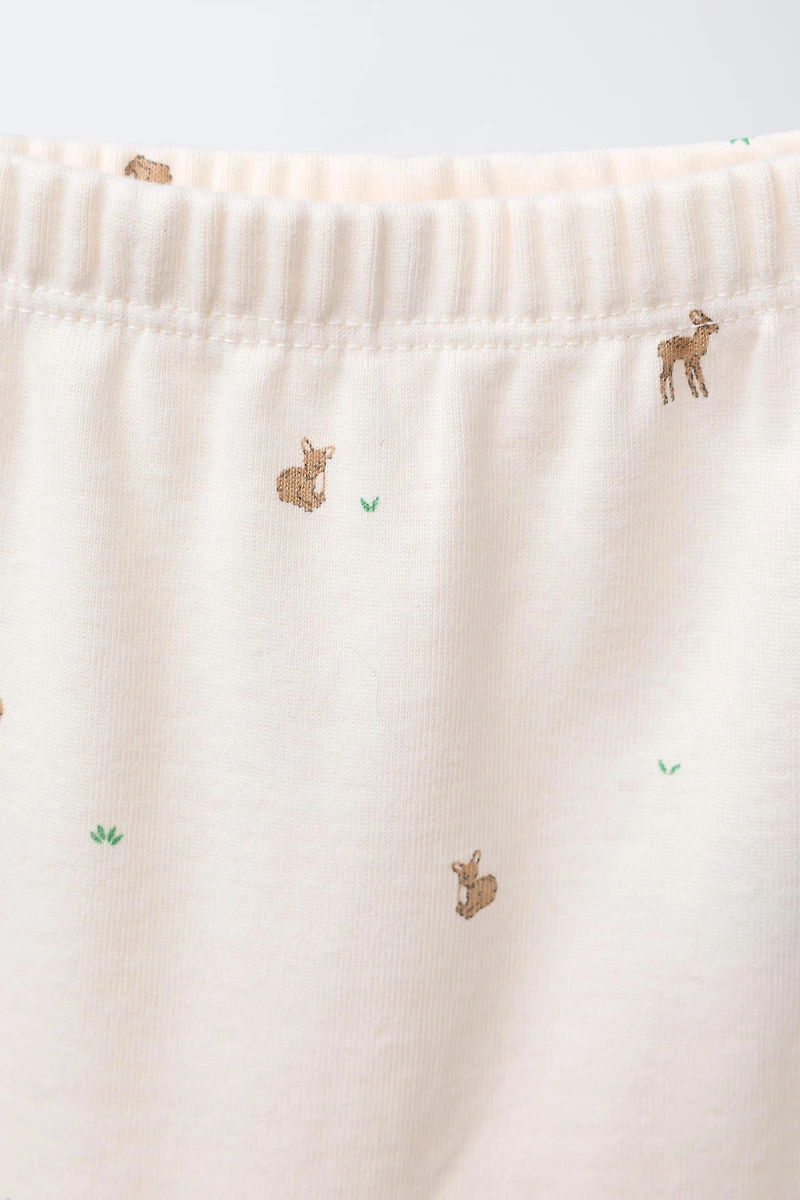FAWN T-SHIRT AND LEGGINGS SET
