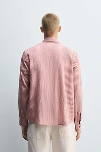FLOWY STRIPED SHIRT