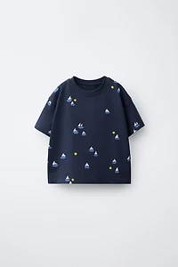 CRAB PRINT T-SHIRT
