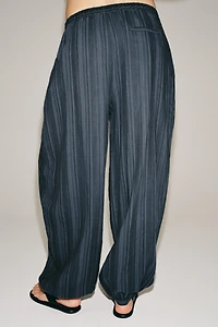 ZW COLLECTION STRIPED BLOOMER PANTS