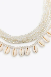 SHELL SPARKLE NECKLACE