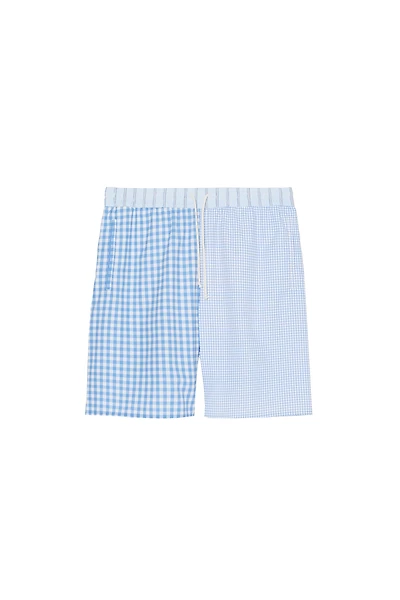 LONG COMBINED CHECK SWIMSUIT