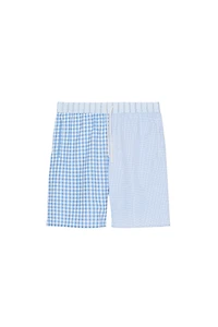 LONG COMBINED CHECK SWIMSUIT
