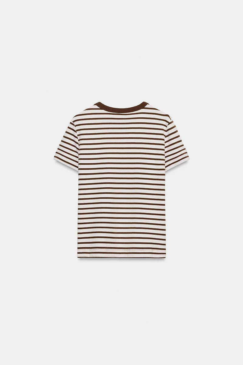 SHORT SLEEVE INTERLOCK T-SHIRT