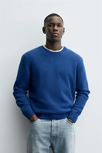 REGULAR FIT WOOL BLEND JUMPER