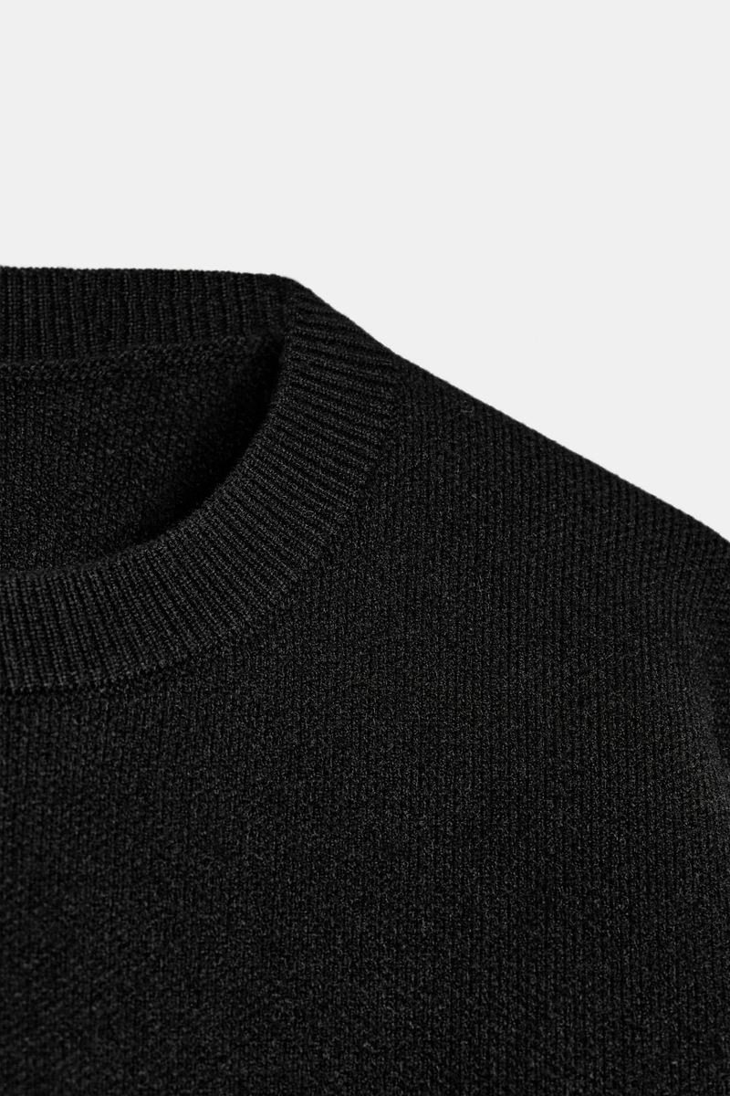 CROPPED KNIT JUMPER
