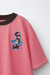 THE CAT HAT DR. SEUSS™ STRIPED T-SHIRT