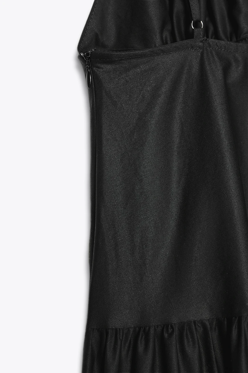 PANELED MIDI DRESS
