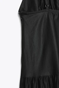 PANELED MIDI DRESS
