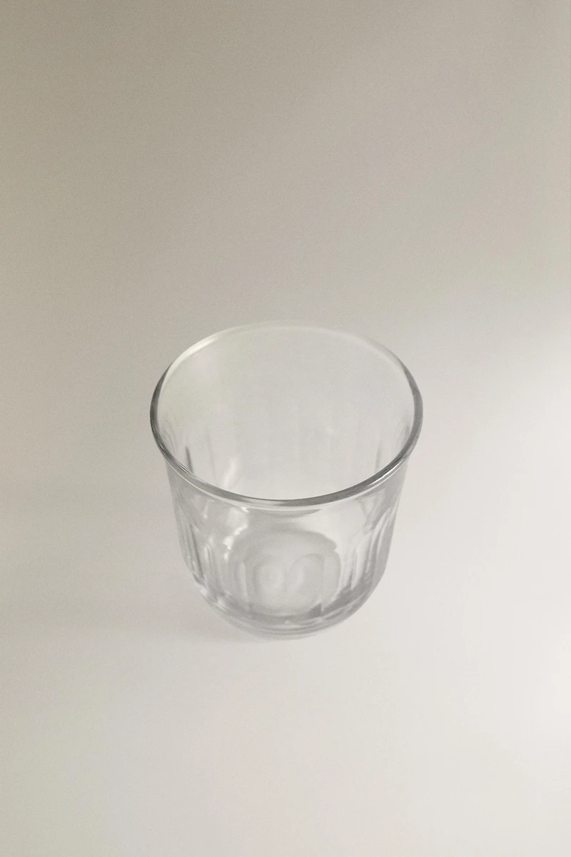 CUT GLASS TUMBLER