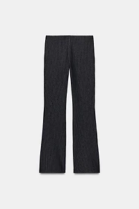 INTERLOCK FLARE PANTS