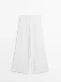 Pantalon fluide lin