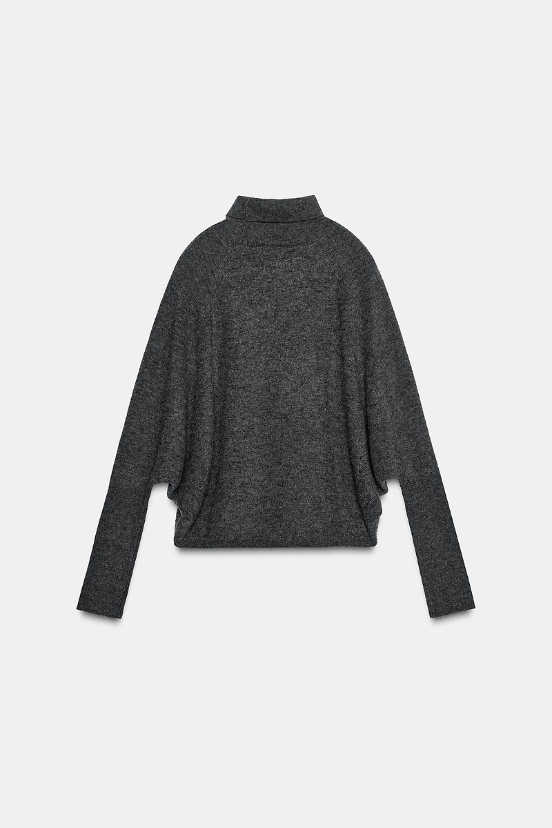 BATWING SLEEVE KNIT JUMPER