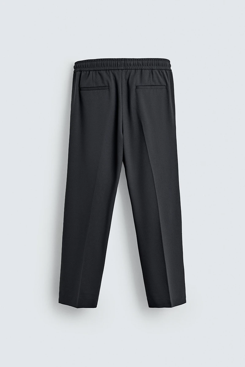 JOGGER WAIST STRETCH PANTS