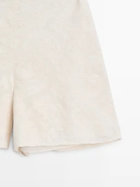 Short tissu fantaisie
