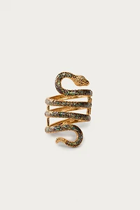 MARISA BERENSON X ZARA METAL SNAKE BRACELET