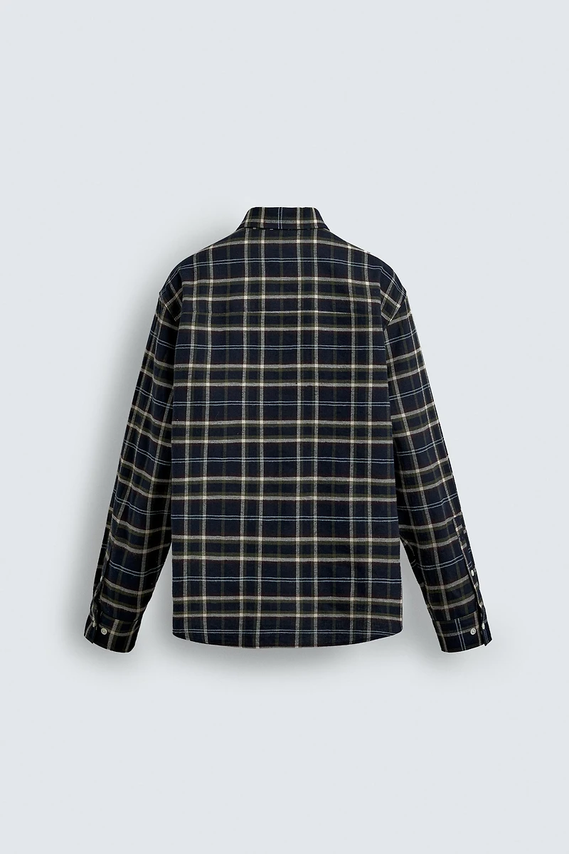 PLAID FLANNEL SHIRT