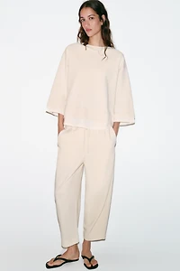 COMBINATION LONG SLEEVE SWEATSHIRT